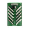 Leviton TELE DISTRIBUTING TERMINAL 1X10 6-LINE TEL SECURITY EXPANSION BOARD 47609-S10